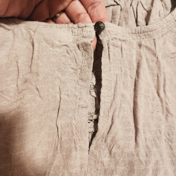 Knox Rose Peasant Top Lilac Purple Women's XL Boho Bohemian Embroidered Details - Picture 9 of 11